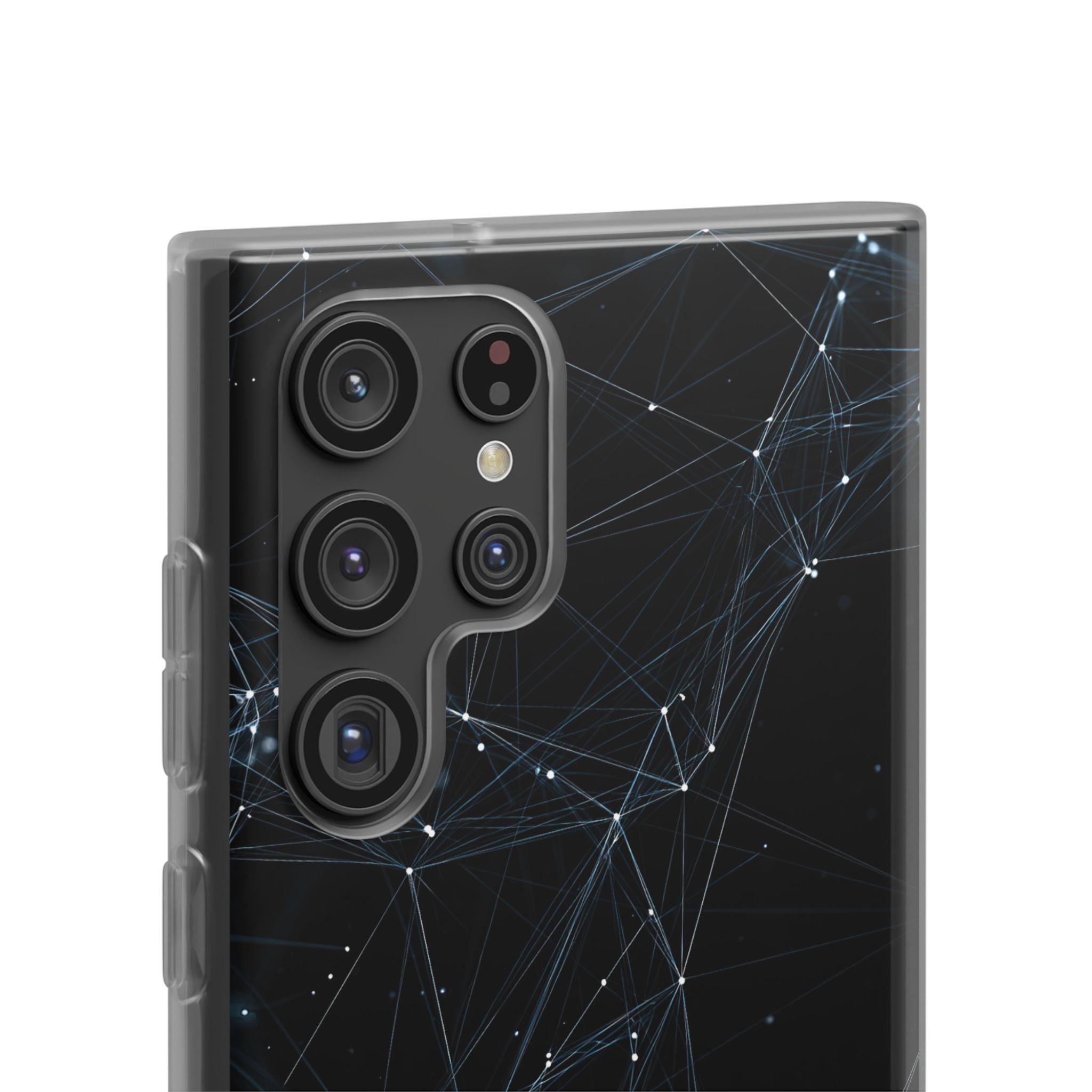 Black Lite Phone Case for Samsung - Arctic Neural Mesh