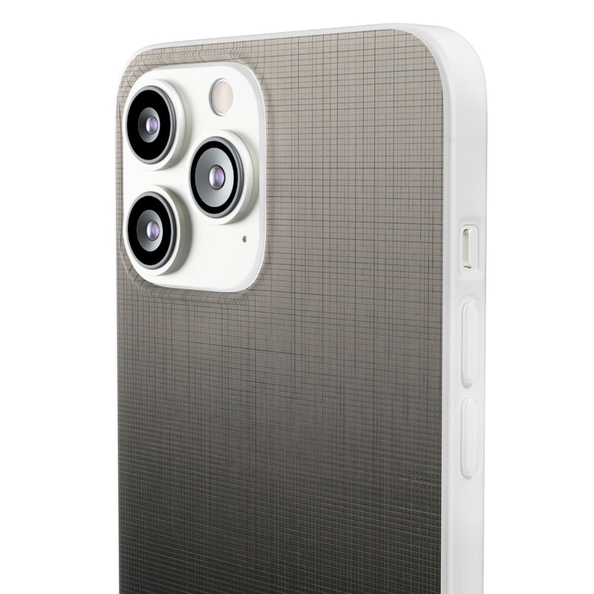 Monochrome Metric Grid · Lite Phone Case for iPhone ·  Black