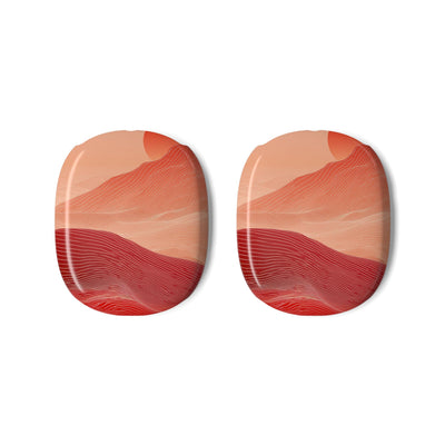 Crimson Dune Horizon · Hard Case for AirPods Max · Red
