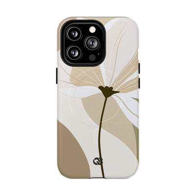 Soft Petal Bloom · Tough 2.0 Magnetic Phone Case for iPhone · Beige