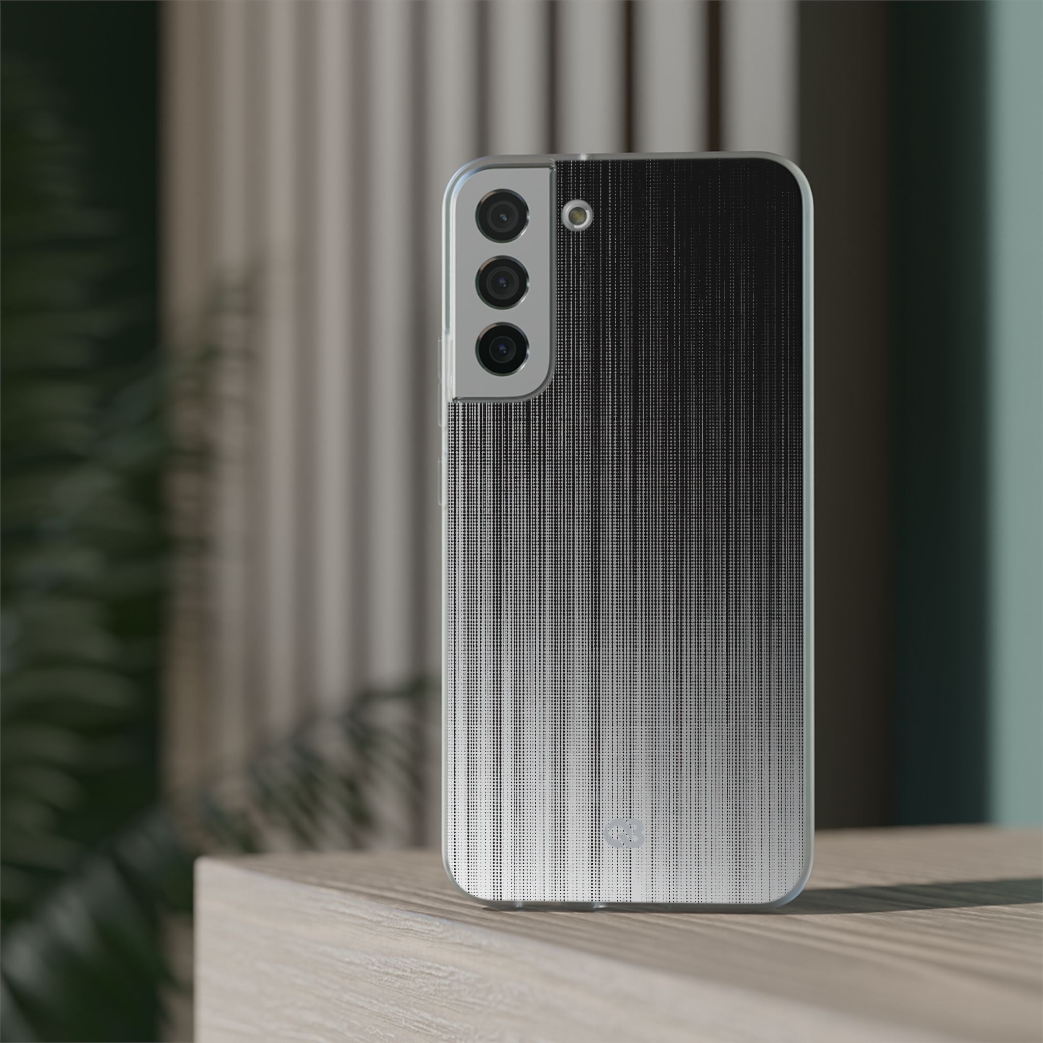 Grey Lite Phone Case for Samsung - Static Vertical Dither