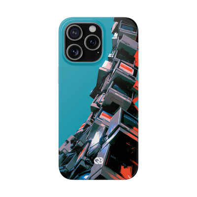 System Error Spire · Lite Phone Case for iPhone ·  Teal