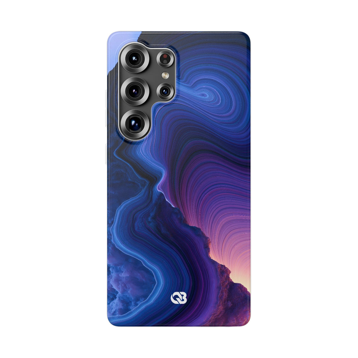 Radiant Strata · Lite Phone Case for Samsung · Blue