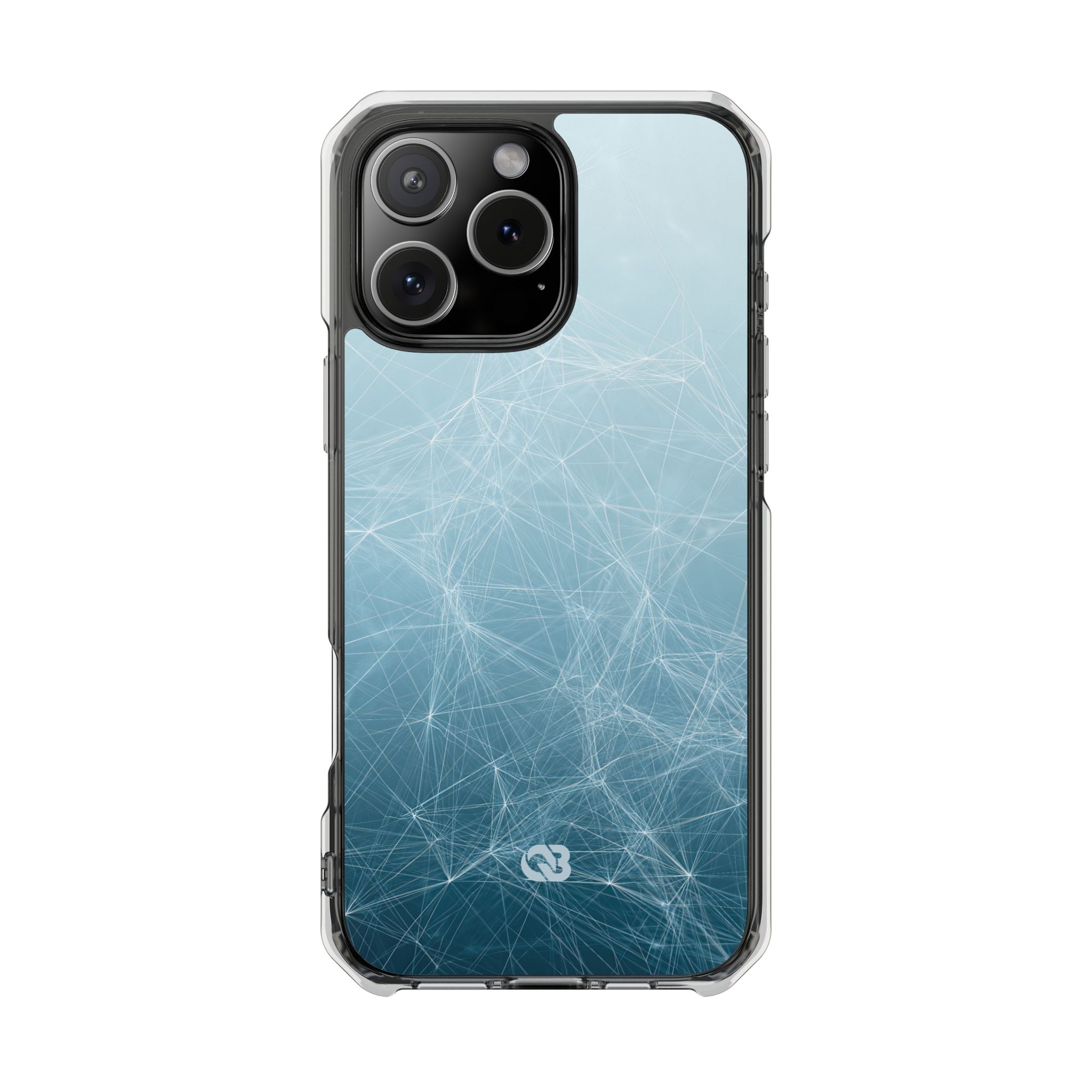 Teal Impact MagSafe Phone Case for iPhone - Arctic Digital Nexus