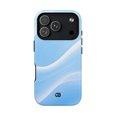 Blue Tough 2.0 Magnetic Phone Case for iPhone - Glacial Blue Silk