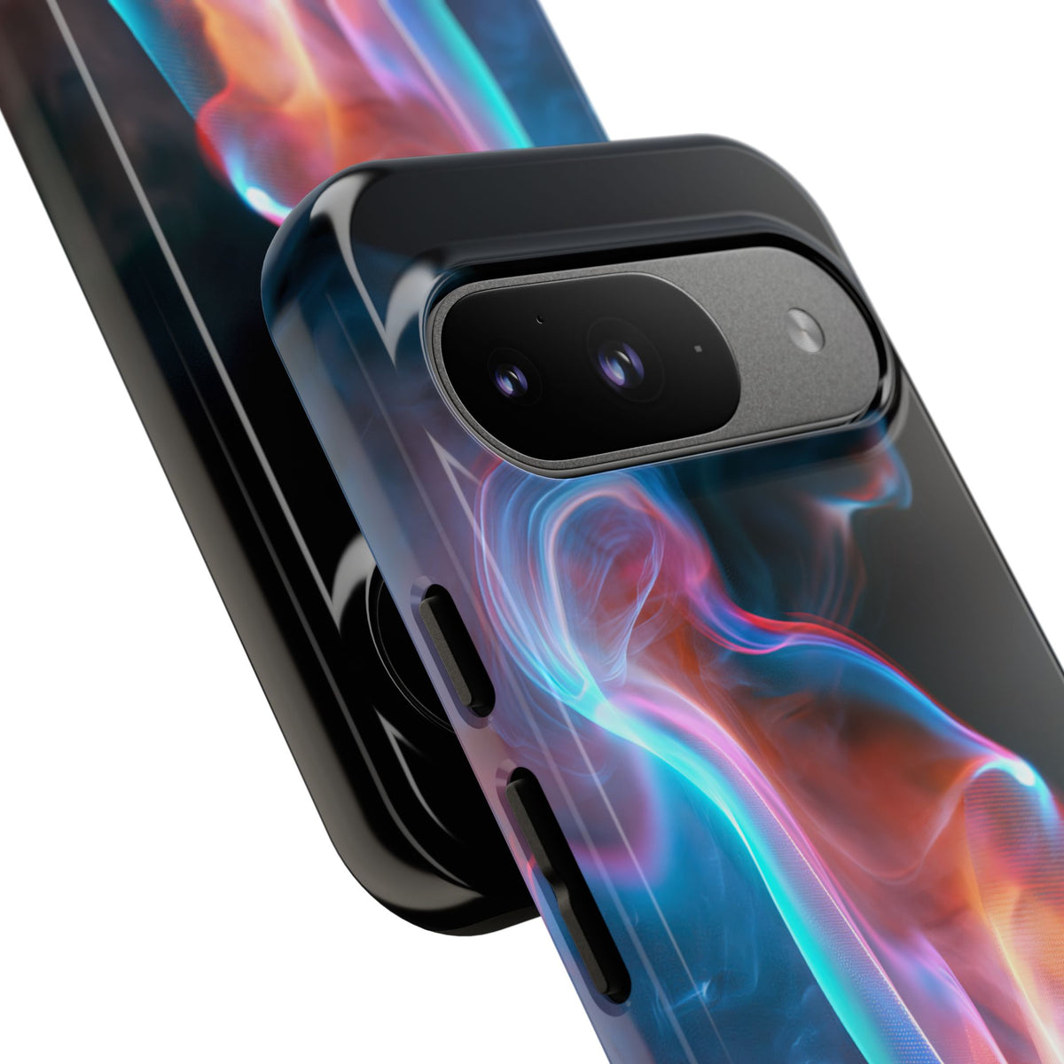 Neon Waveform · Tough Phone Case for Pixel ·  Black