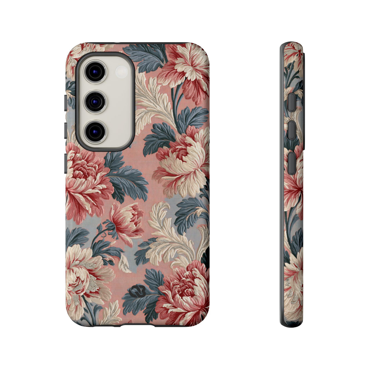 Blush Peony Jacquard · Tough Phone Case for Samsung · Pink
