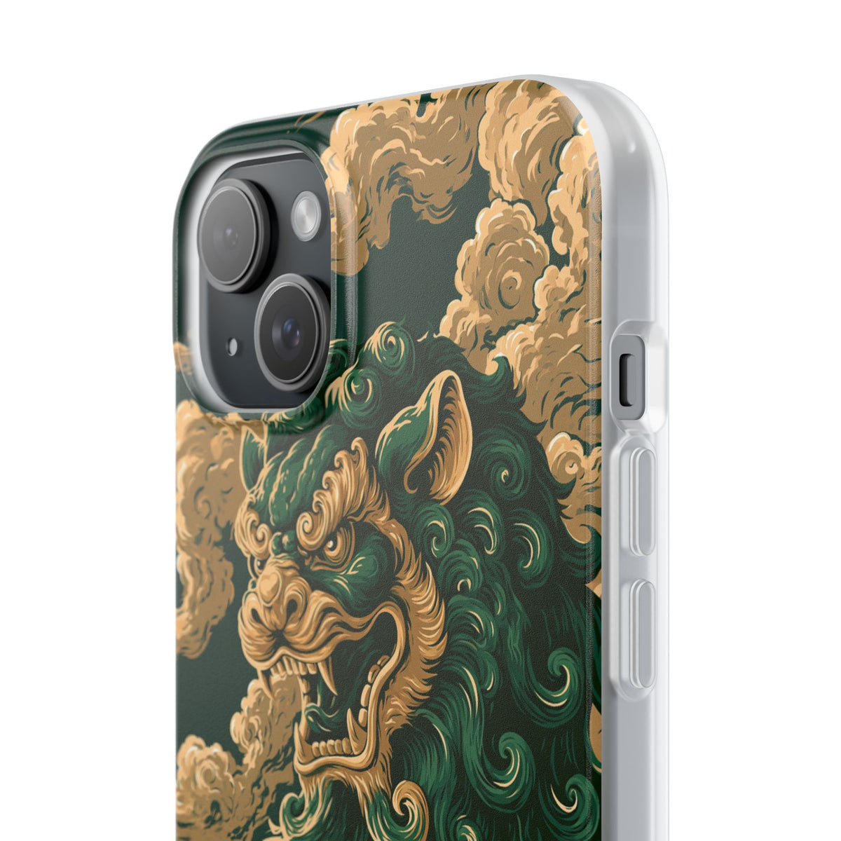Imperial Guardian Lion · Lite Phone Case for iPhone ·  Green