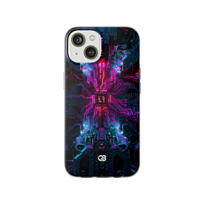 Neural Circuit Core · Lite Phone Case for iPhone ·  Black