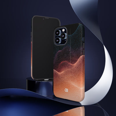 Spectral Elevation · Tough Phone Case for iPhone · Orange