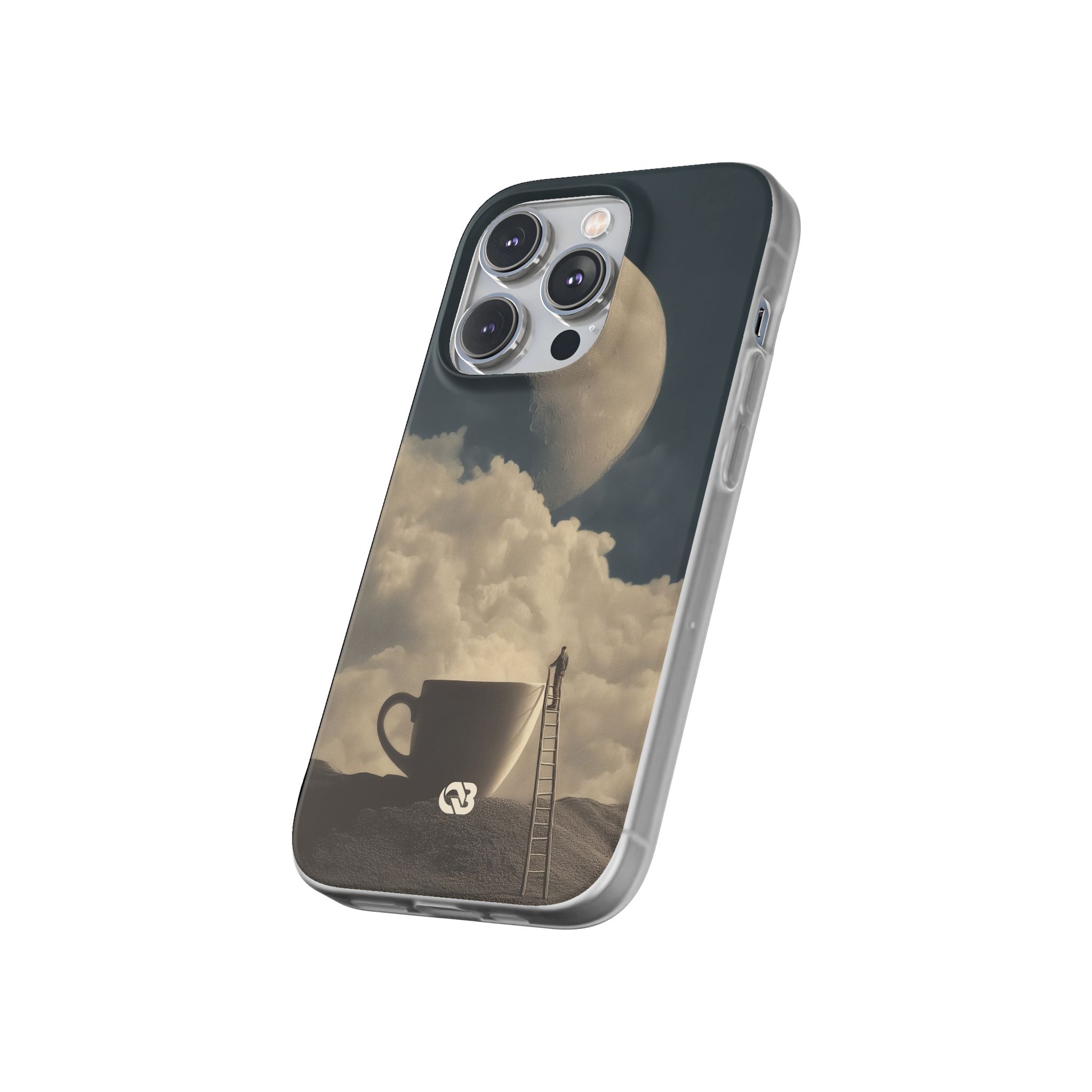 Midnight Brew Moon · Soft Mobilskal för iPhone