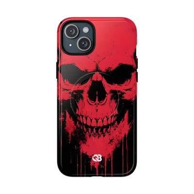 Crimson Street Skull · Tough+ Magsafe