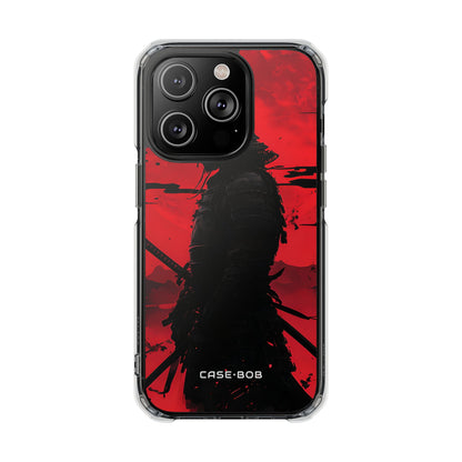 Crimson Samurai iPhone 14 Pro Cover - Impact