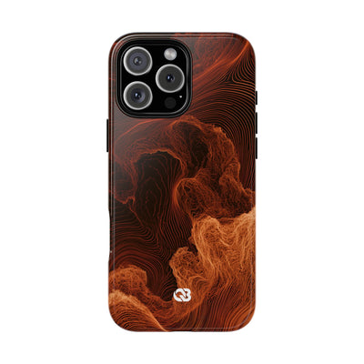 Amber Filament · Tough Phone Case for iPhone · Orange