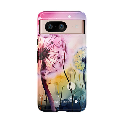 Dandelion Glow Google Pixel 8 Case - Tough