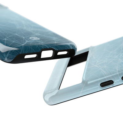 Teal Tough Phone Case for Google Pixel - Arctic Digital Nexus