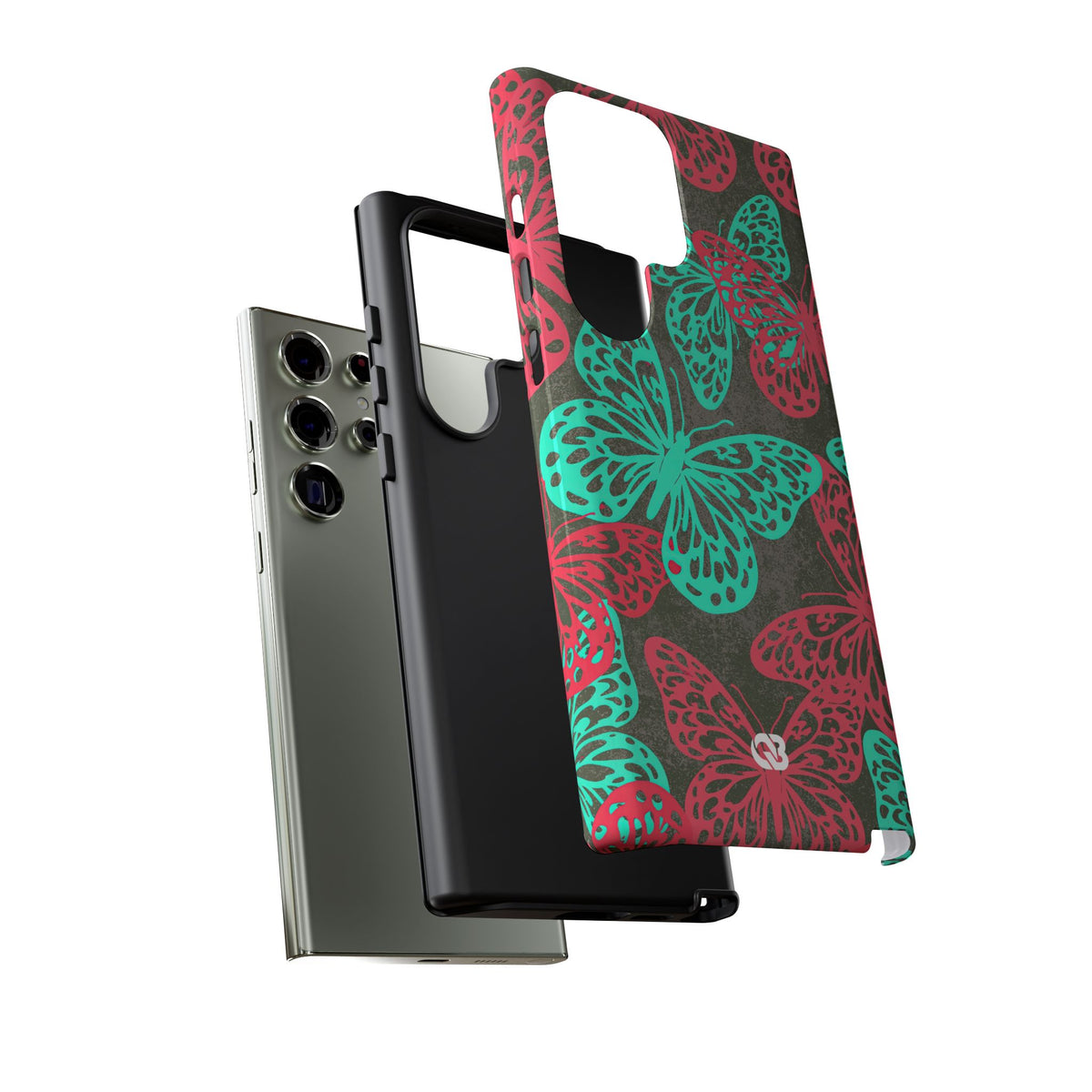 Electric Papillon · Tough Phone Case for Samsung · Pink