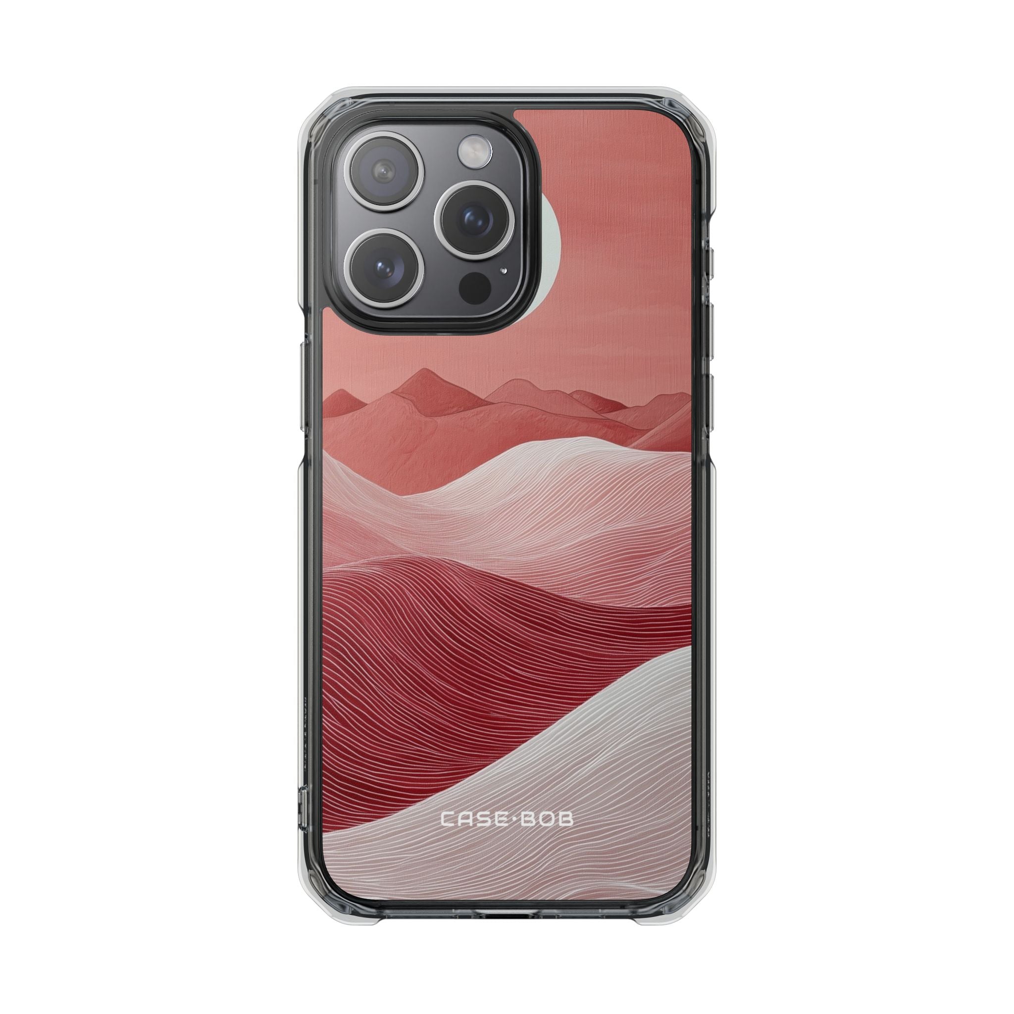 Witte Orb Dunes iPhone 15 Pro Max Case - Impact