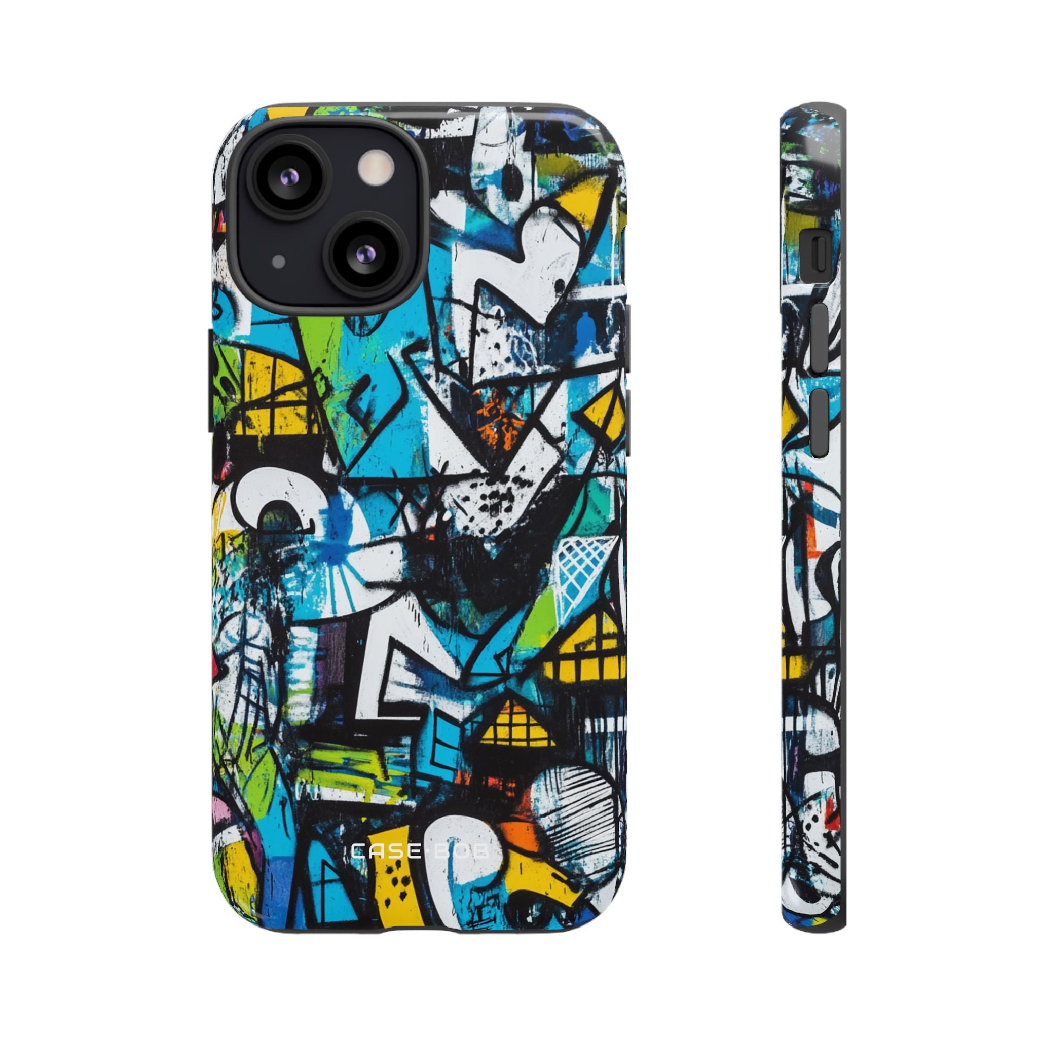 White Ripple Drift iPhone 13 Mini Case - Tough