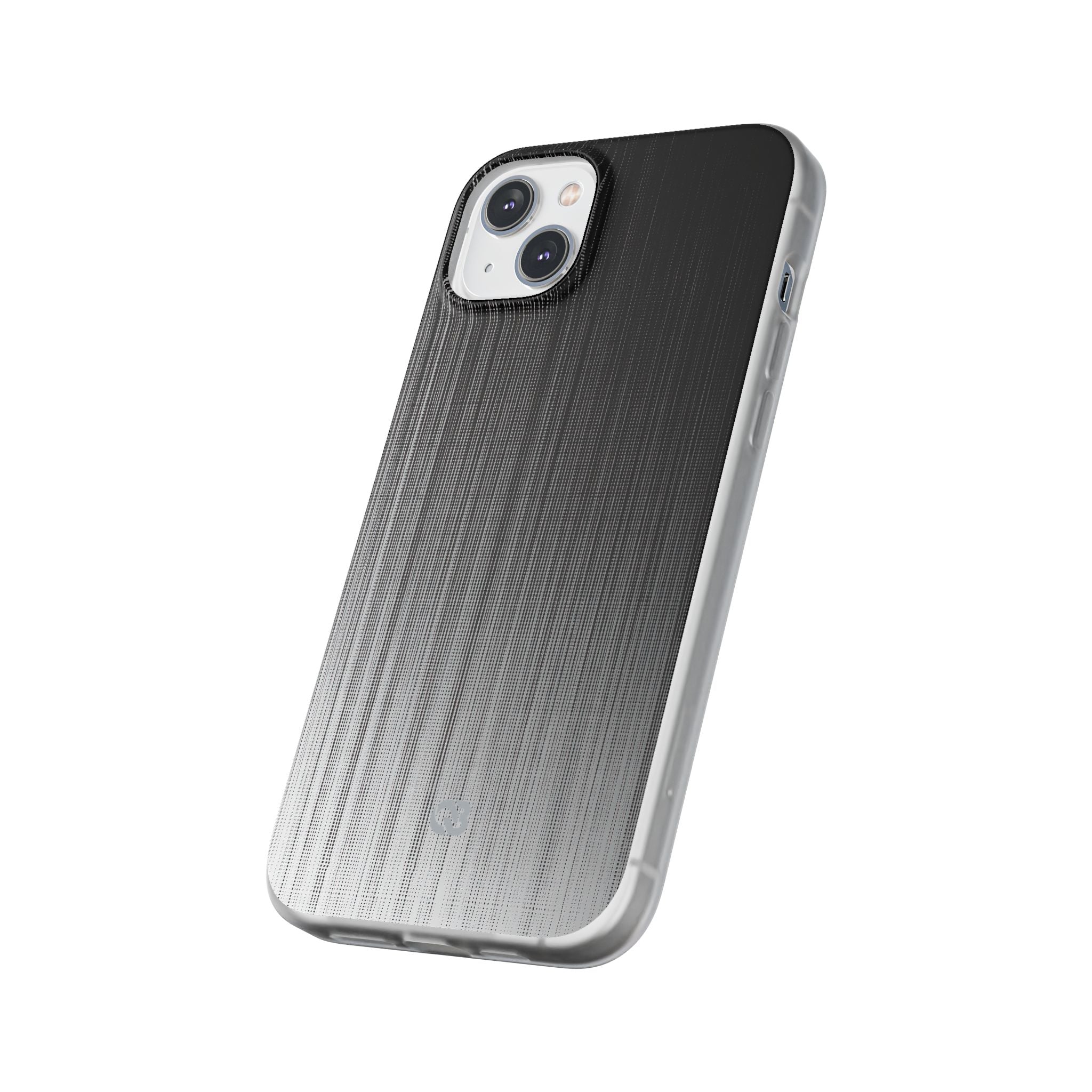 Grey Lite Phone Case for iPhone - Static Vertical Dither