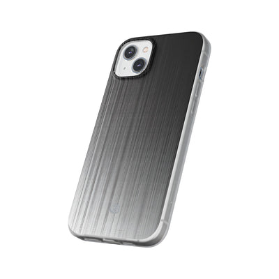 Grey Lite Phone Case for iPhone - Static Vertical Dither