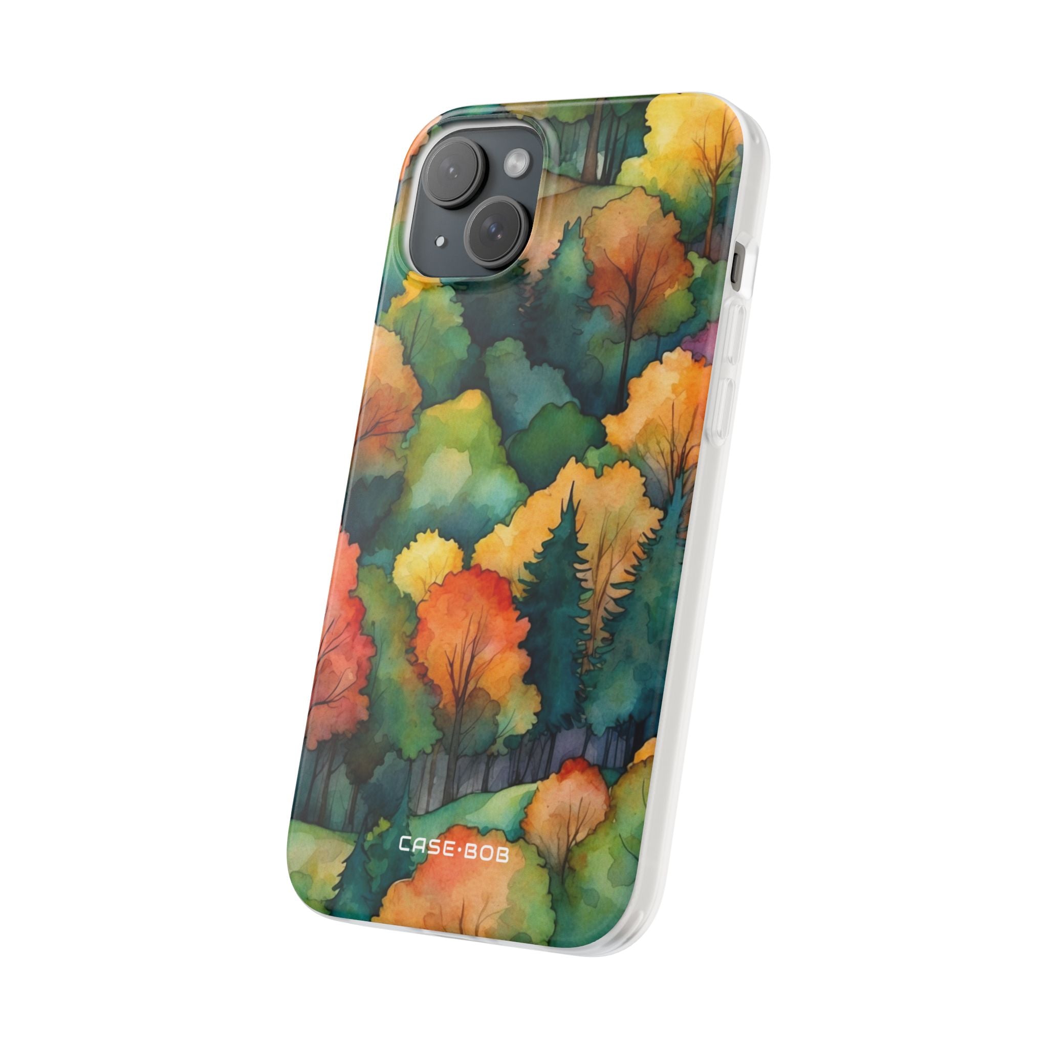 Verdant Canopy iPhone 15 Plus Case - Soft