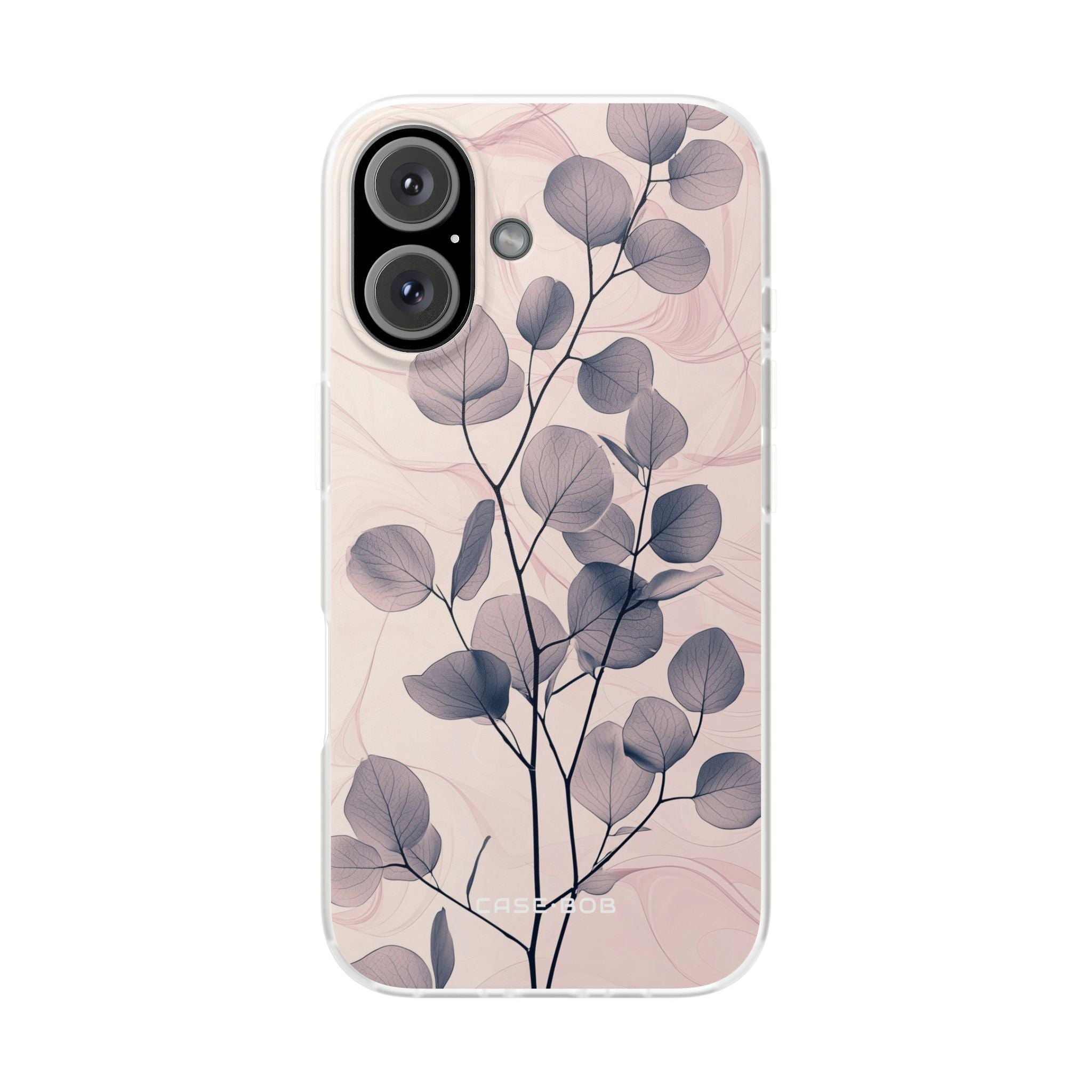 Veined Leaf Whisper iPhone 16 Case - Soft