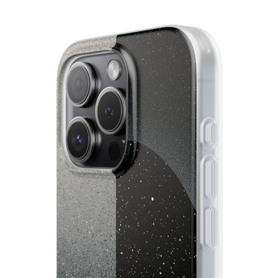 Black Lite Phone Case for iPhone - Lunar Static Orbit