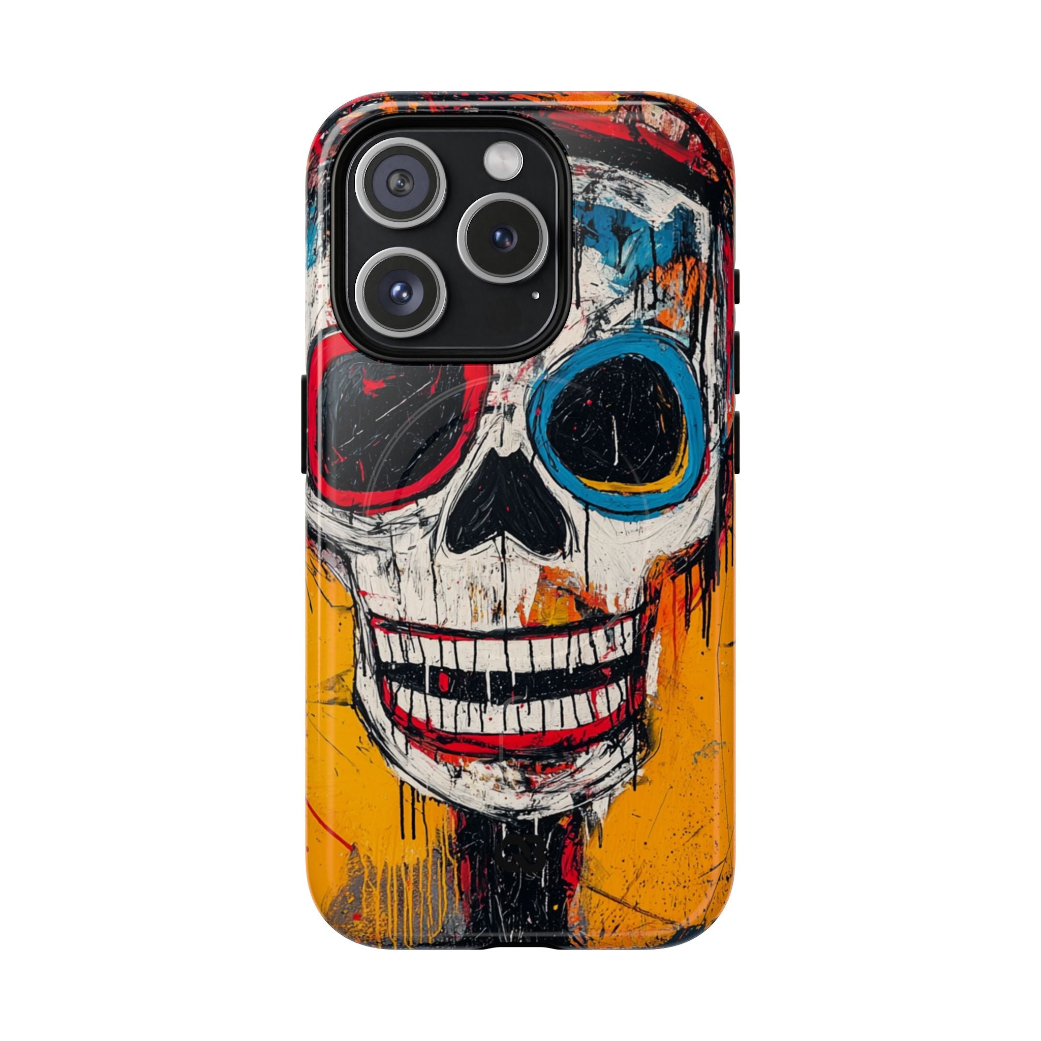 Vivid Graffiti Skull · Tough+ Handyhülle für iPhone · Magsafe
