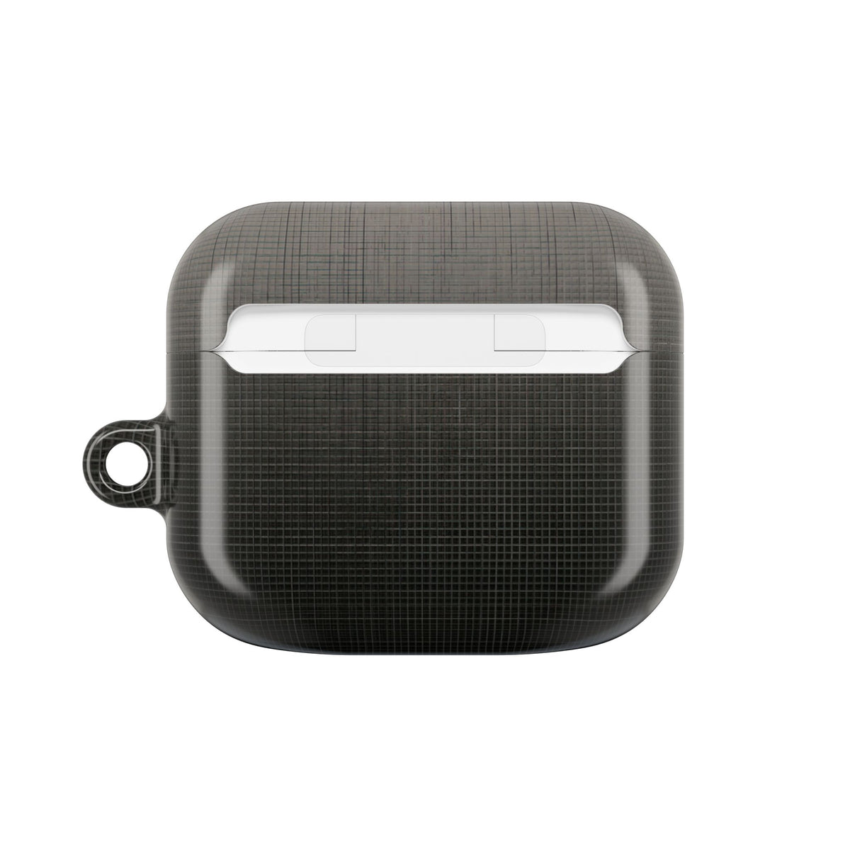 Monochrome Metric Grid · Hard Case for AirPods & AirPods Pro · Black