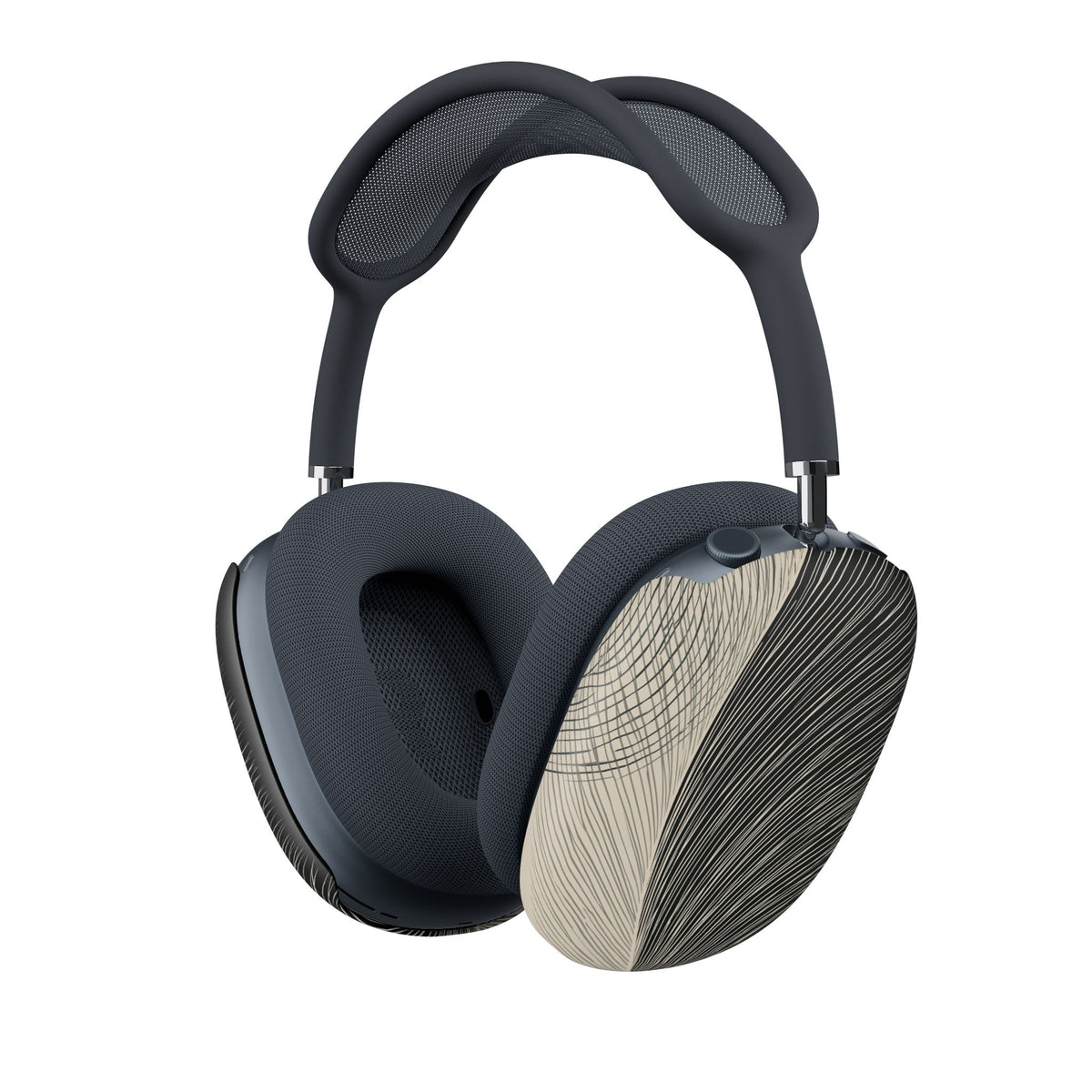 Minimal Frond Study · Hard Case for AirPods Max · Black