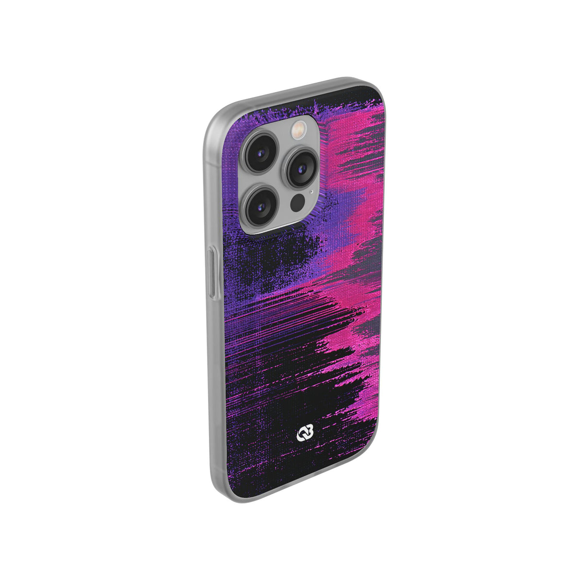 Neon Signal Shift · Lite Phone Case for iPhone ·  Purple