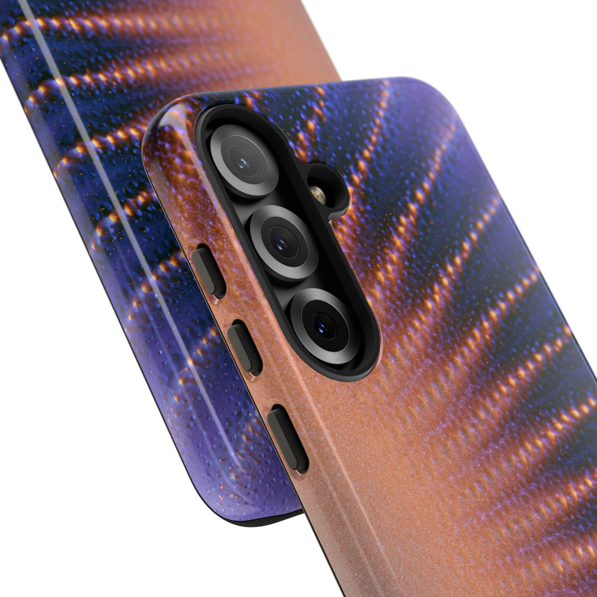 Luminous Aura Burst · Tough Phone Case for Samsung · Blue