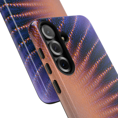Luminous Aura Burst · Tough Phone Case for Samsung · Blue