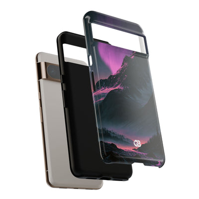 Arctic Aurora Summit · Tough Phone Case for Pixel ·  Black
