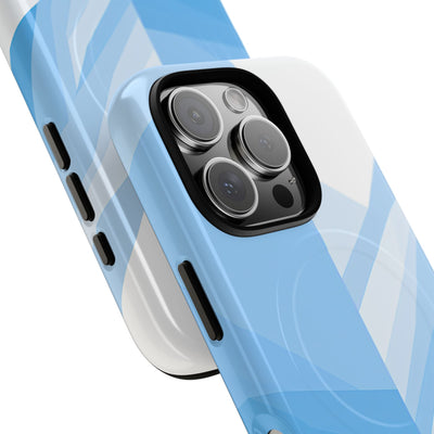 Blue Tough 2.0 Magsafe Phone Case for iPhone - Arctic Glacial Ridge