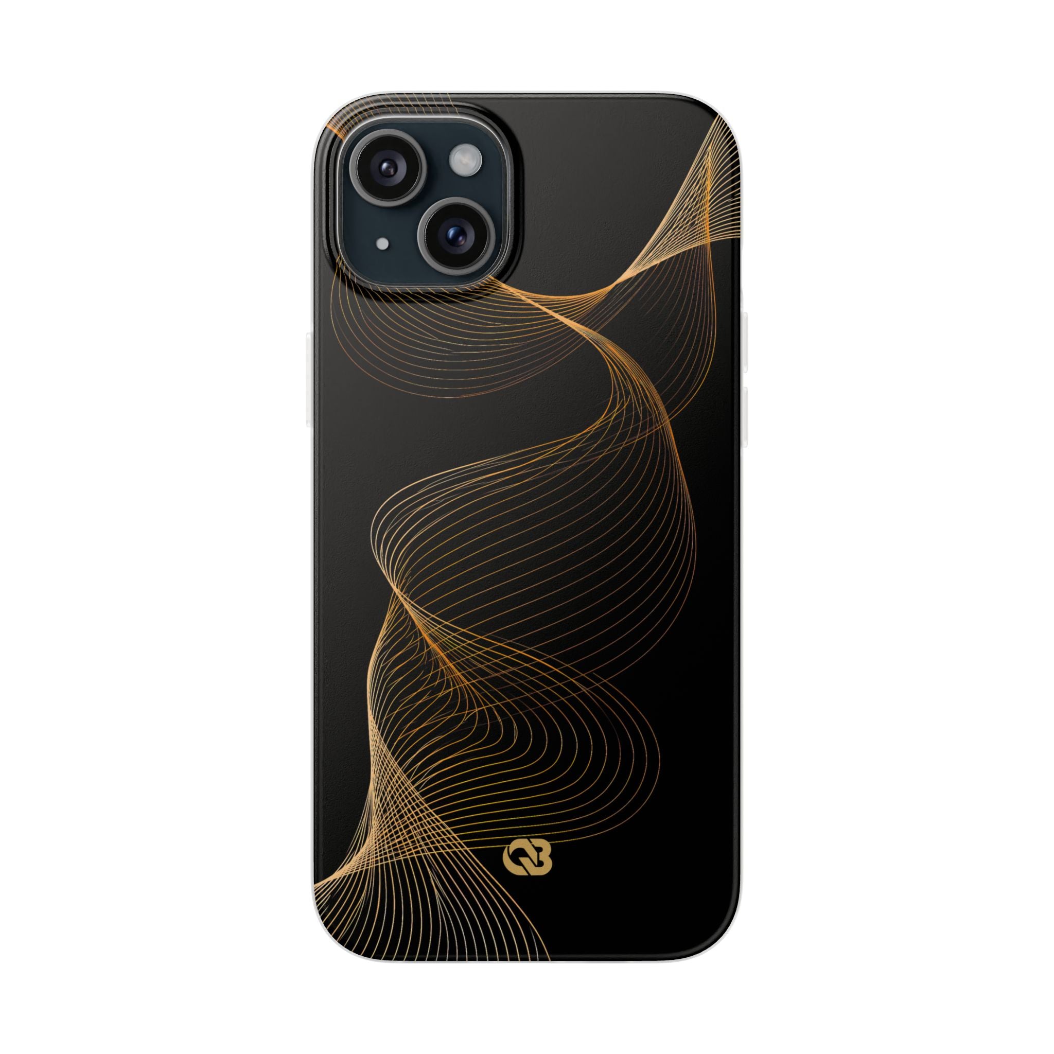 Gold Lite Phone Case for iPhone - Burnished Bronze Helix