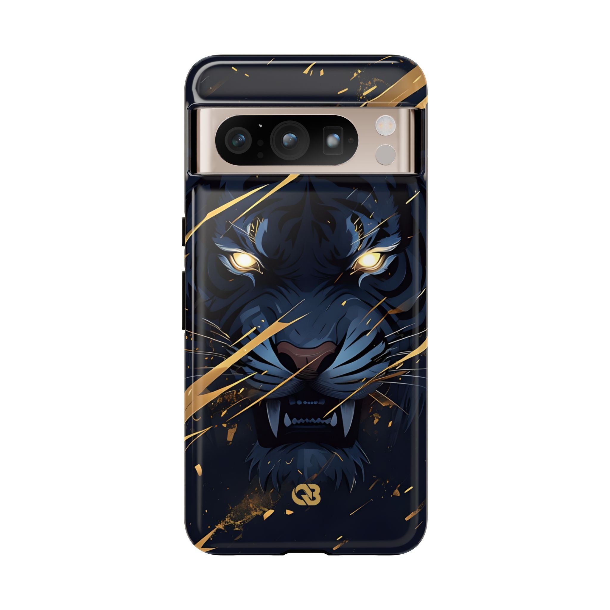 Obsidian Gold Predator · Tough Handyhülle für Google Pixel