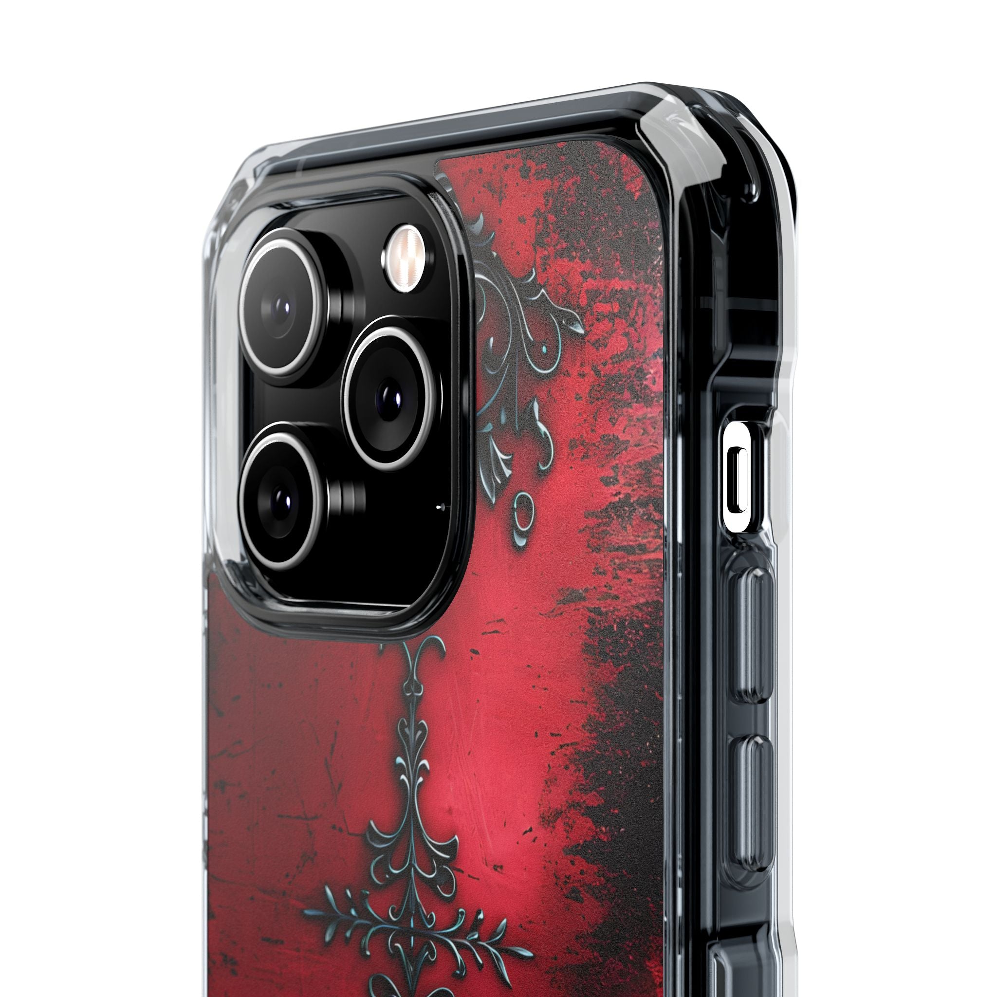Crimson Gothic Filigree · Impact Phone Case for iPhone · Magsafe