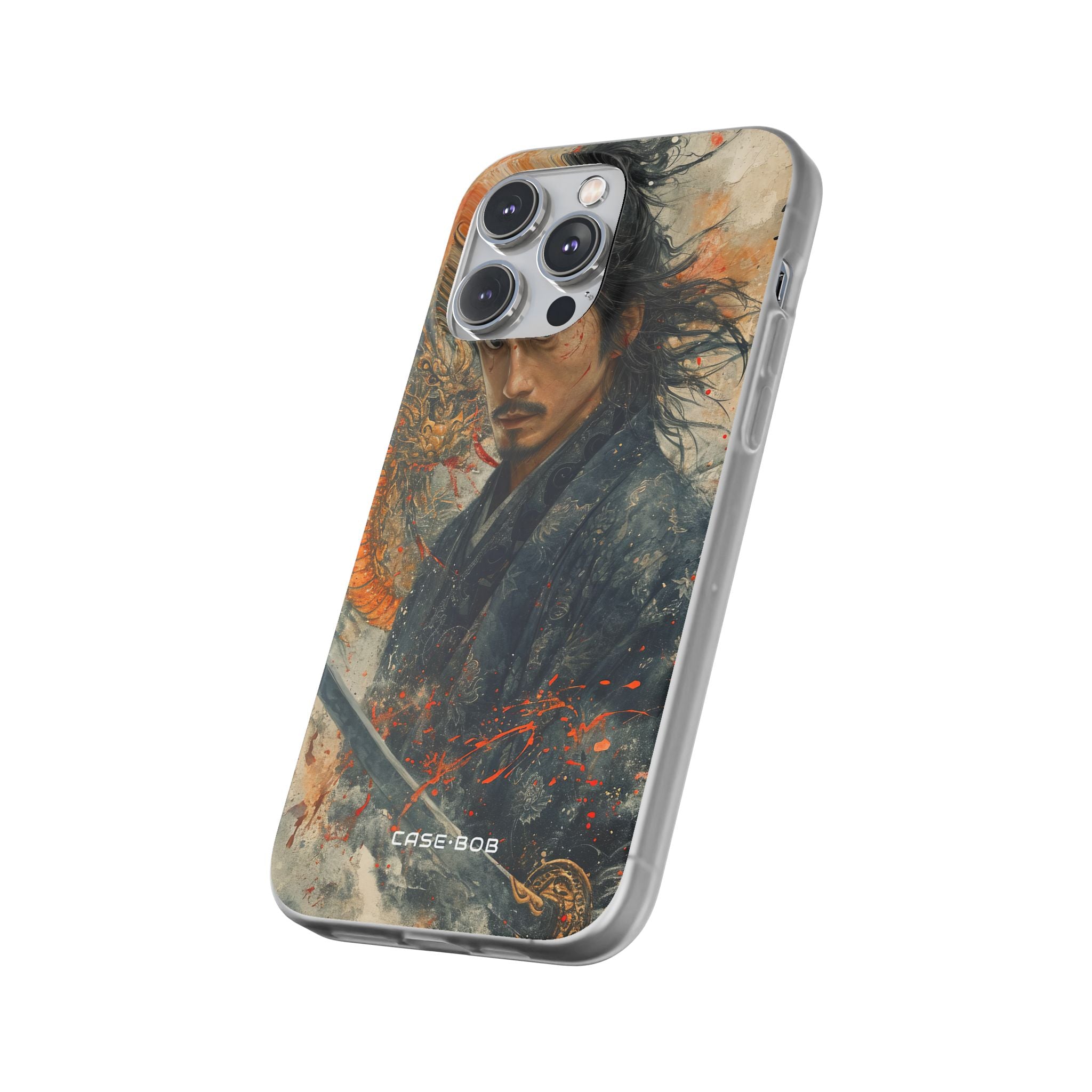 Dragonblade Warrior iPhone 14 Pro Max -pehmeä suojakotelo