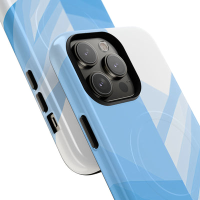 Blue Tough 2.0 Magsafe Phone Case for iPhone - Arctic Glacial Ridge