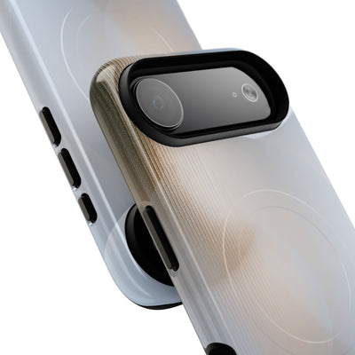 White Tough 2.0 Magsafe Phone Case for iPhone - Frosted Ribbed Sphere
