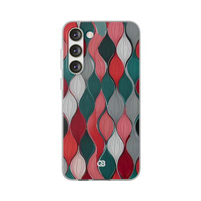 Slate Rose Ripple · Soft Phone Case for Samsung