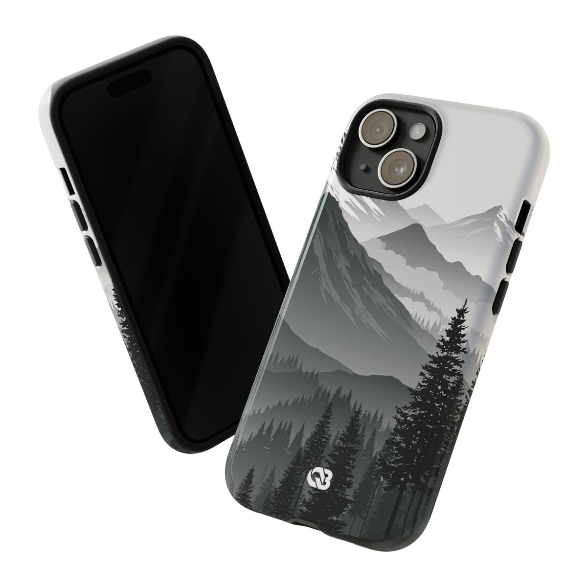 Alpine Horizon · Tough Phone Case for iPhone · Black