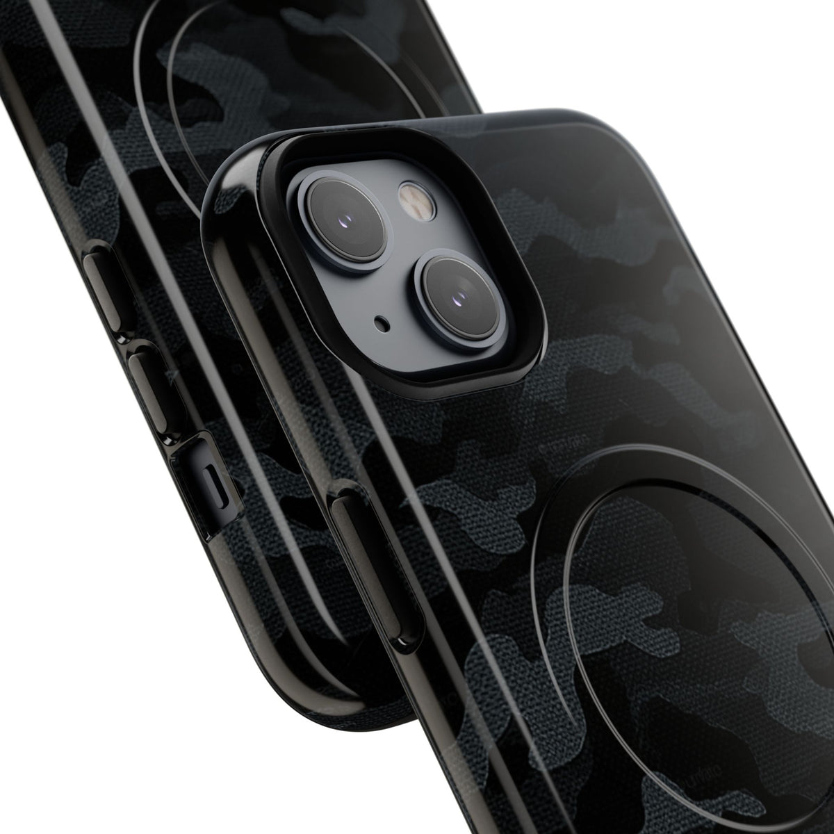 Blackout Urban Camo · Tough 2.0 Magnetic Phone Case for iPhone · Black