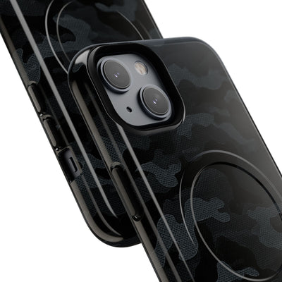 Blackout Urban Camo · Tough 2.0 Magnetic Phone Case for iPhone · Black