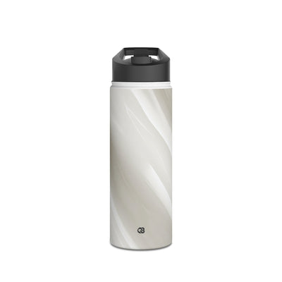 Liquid Enamel Fold · Insulated Water Bottle · White