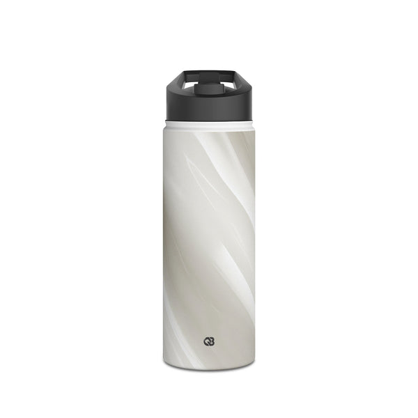 Liquid Enamel Fold · Insulated Water Bottle · White