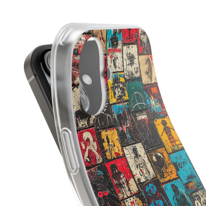 Figured Grid iPhone 16 Case - Soft - CASE•BOB