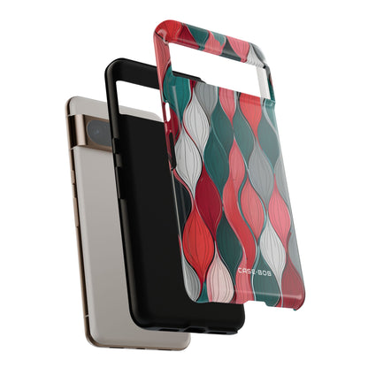 Leaf Cascade Teal Google Pixel 8 Pro Case - Tough